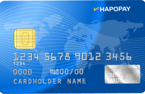 Création de carte bancaire virtuelle sur hapopay.com